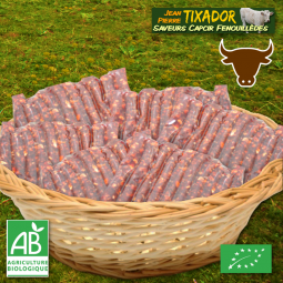 Caissette de merguez de Boeuf