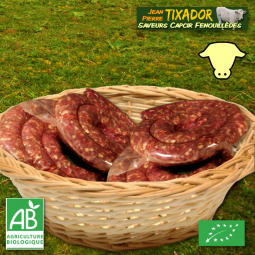 Caissette de saucisse de veau