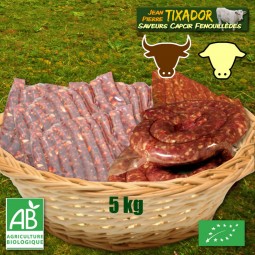 Caissette mixte Saucisse de...