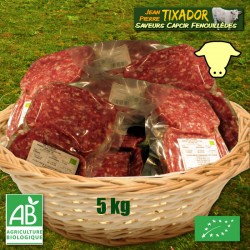 Caissette steaks hachés de Veau - 5 kg